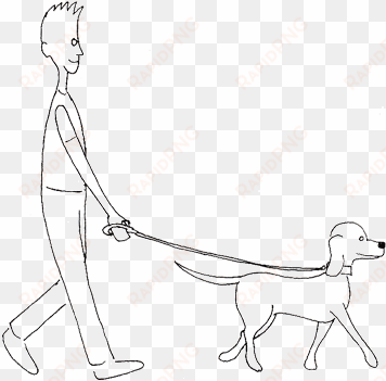 pictures of dogs walking - dog walking clip art