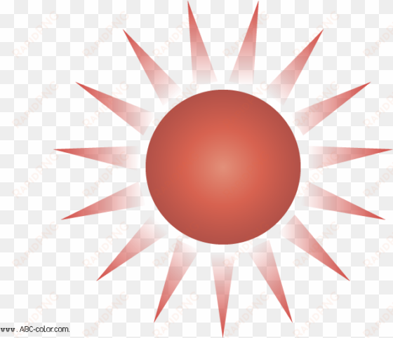 pictures of sun rays - weather pictogram