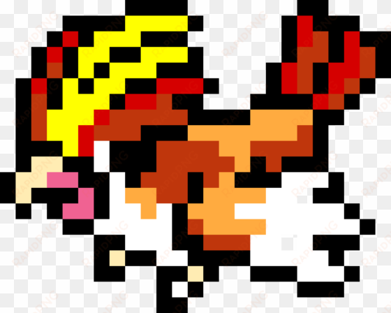 pidgeot - pokemon pixel art pidgeot