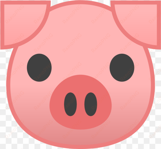 pig face png - puerco emoji