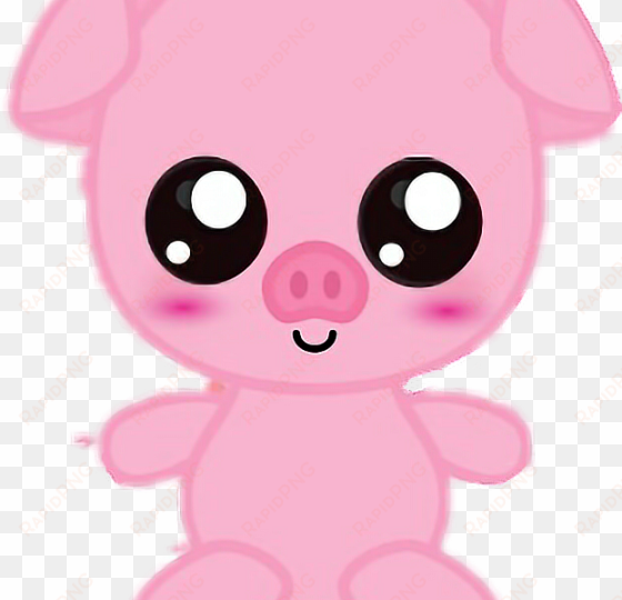 pig - piggy cute animal drawings