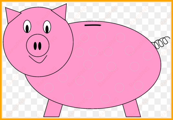 piggy bank clipart kids - piggy bank outline