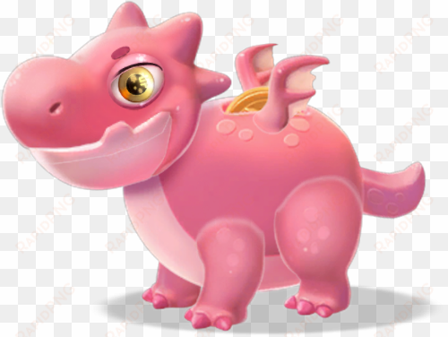 piggy bank dragon - dragon mania legends piggy bank dragon