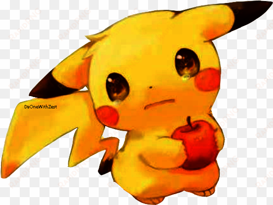 pikachu by daonewithzest on - cute pokemon png