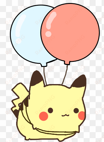 pikachu clipart kawaii - kawaii cute pikachu