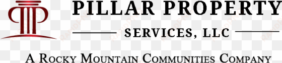 pillar property services - property management