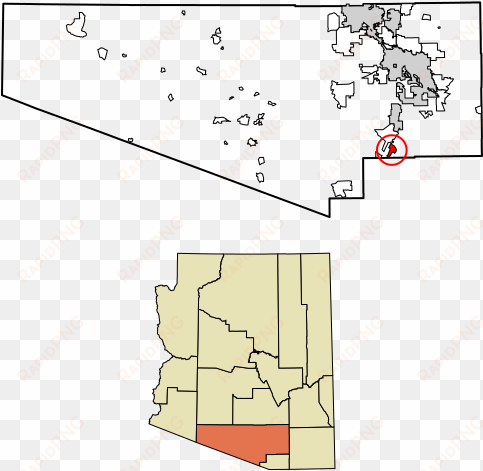 pima county arizona incorporated and unincorporated - counties in arizona