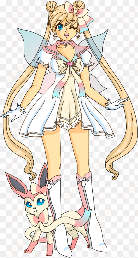 pin by tim villarreal on sylveon - sailor moon sylveon