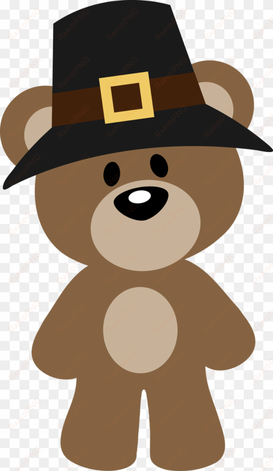pin christina woodbury on files pinterest pilgrim bears - thanksgiving bear clipart