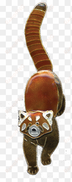 pin red panda enamel - portable network graphics