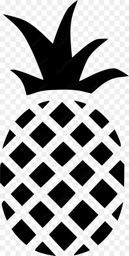 pineapple tropical svg png icon free download - tropical pineapple