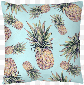 pineapples on a light blue background - grrl hawaiian summer pineapple 15" 15.6" inch laptop
