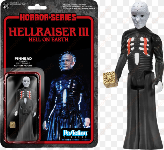 pinhead reaction - funko horror classics pinhead reaction figure