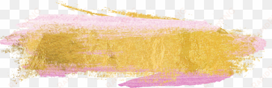 pink and gold png transparent pink and gold - gold brush stroke png