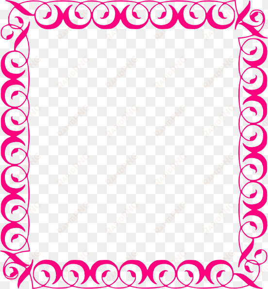 pink boarders encode clipart to base convert - borders clip art