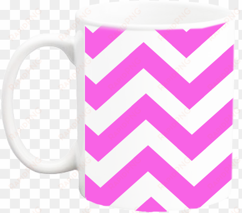 pink chevron pattern background custom coffee mug - chevron coffee mugs