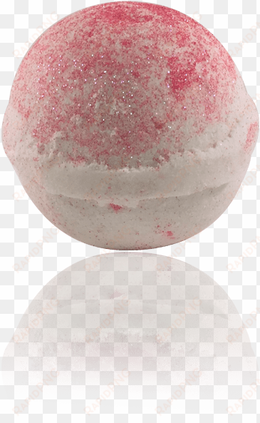 pink cloud bath bomb - sphere