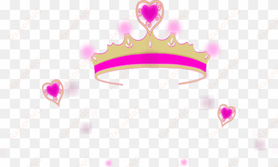 Pink Crown Clip Art At Clker Com - Princess Crown Clip Art transparent png image