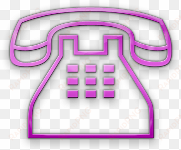 pink - cute call icon png