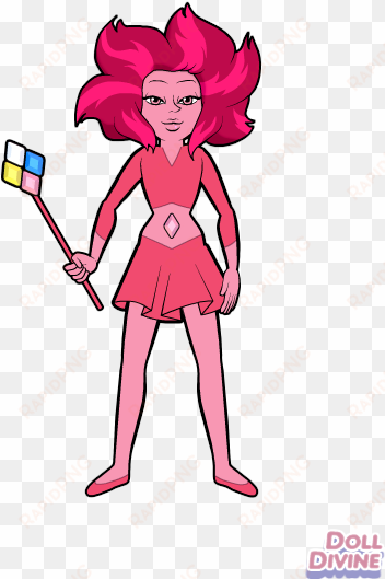 pink diamond before being shattered - pearl