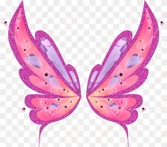 pink fairy wings png