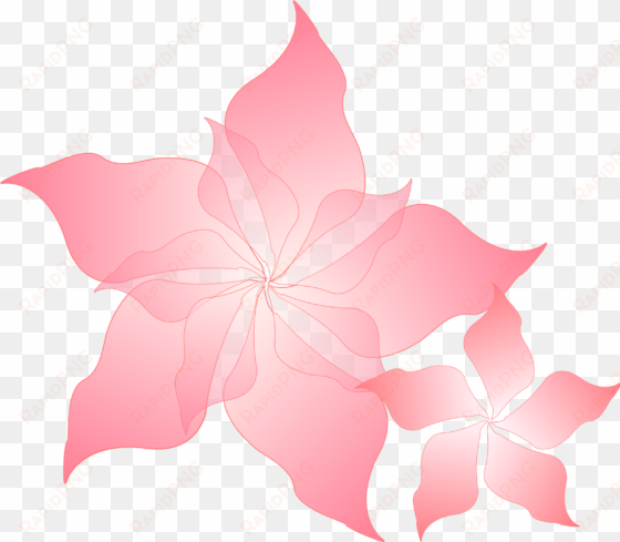 pink flower vector library - pink flower design png