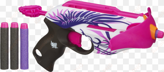 pink gun - hasbro nerf - rebelle pink crush