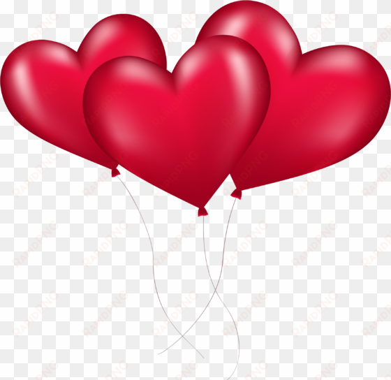 pink heart transparent background png - red heart balloons png