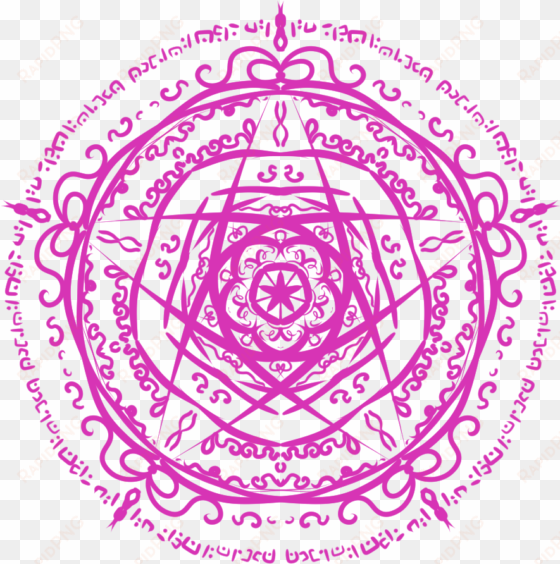 pink magic circle transparent