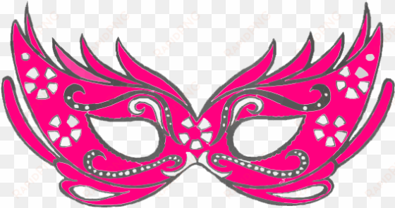 pink masquerade masks png