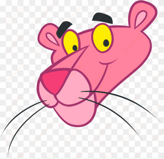 pink panther clip art picture medium size - pink panther head png