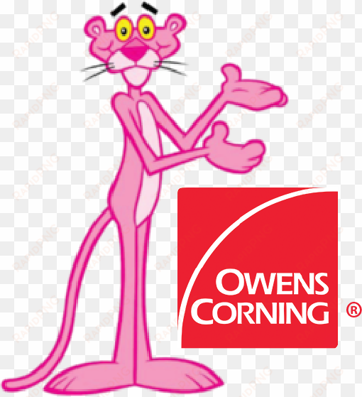 pink panther owens corning roof shingles insulation - owens corning pink panther