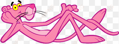 Pink Panther Resting - Pink Panther Png transparent png image