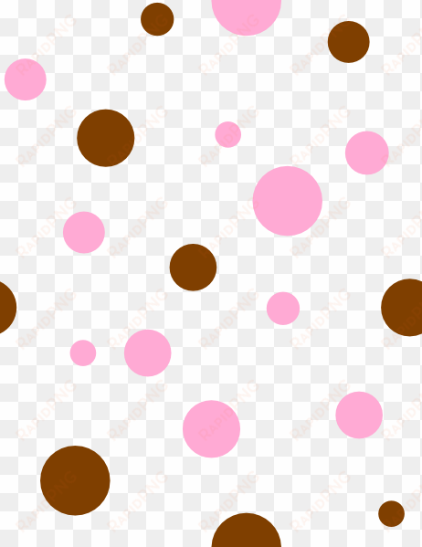 pink polka dot background clipart 2 by matthew - pink and brown polka dots background