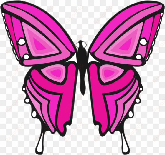 pink purple butterfly sticker pictures png pink purple - butterfly sticker png