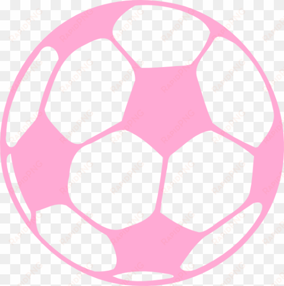 pink soccer ball clip art