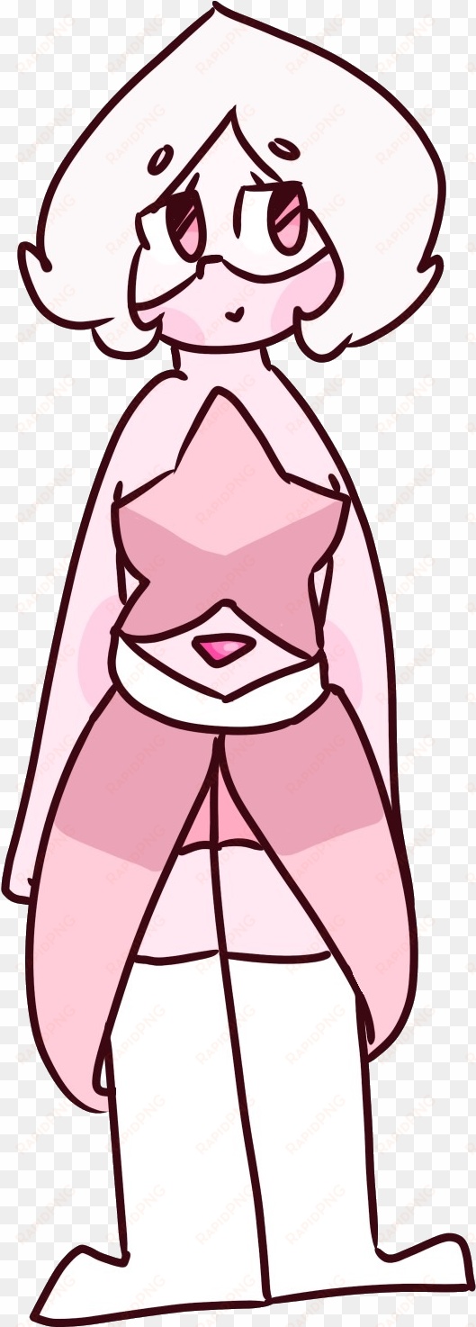 pink star peridot - cartoon