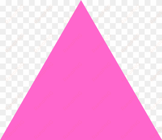pink triangle png