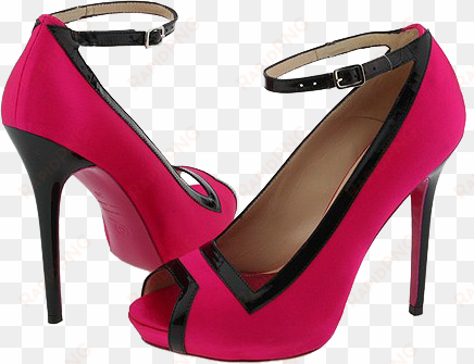 pink women shoes png image - women shoes transparent background