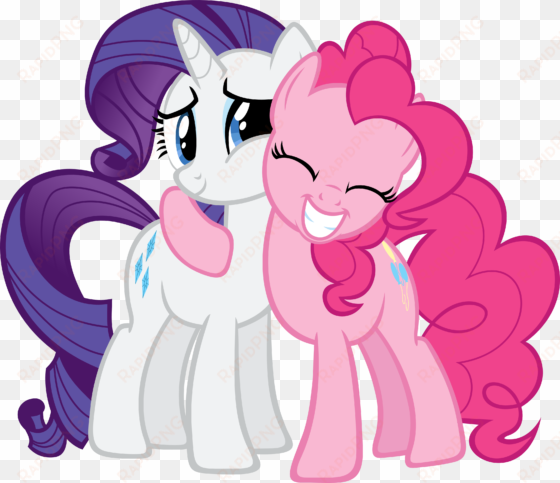 Pinkie Pie Rarity Rainbow Dash Applejack Pink Cartoon - My Little Pony Png Png transparent png image