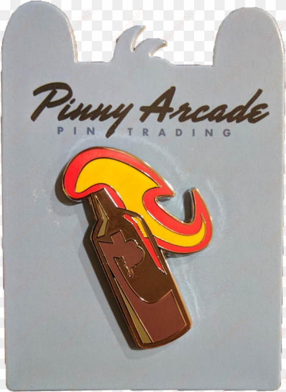 pinny arcade "molotov" pin