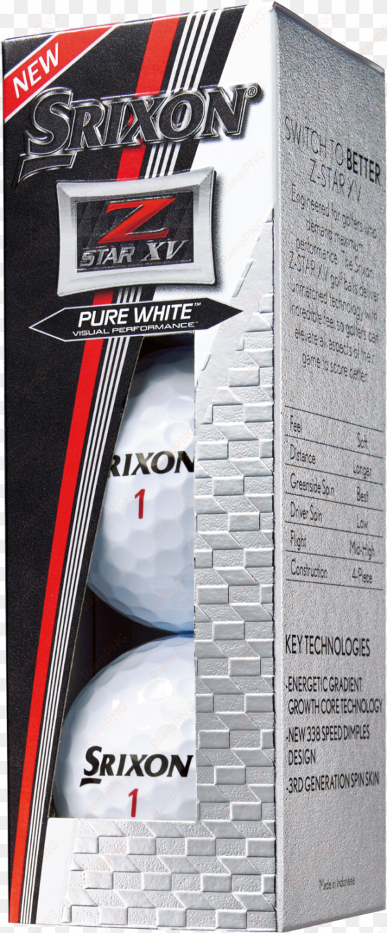 pinterest - srixon z-star xv golf balls-white