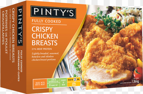 Pinty's Crispy Chicken Breast - Chicken transparent png image