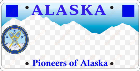 pioneers of alaska, $50, $0, proof of membership - vehicle registration plate