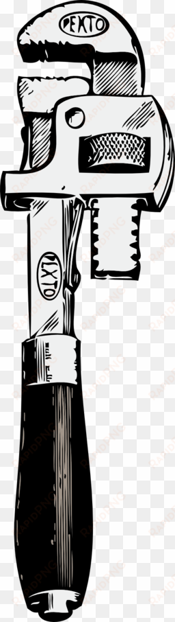 pipe wrench - pipe wrench clipart
