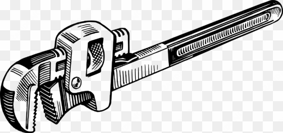 pipe wrench vector - pipe wrench clip art