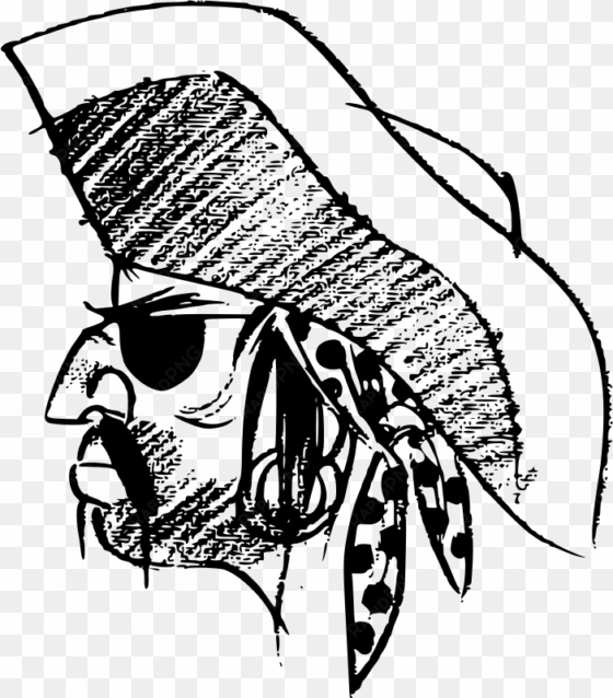 pirate eye patch png - can you draw this pirate