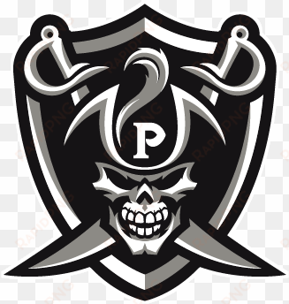 pirate flag logo png - st charles high school logo