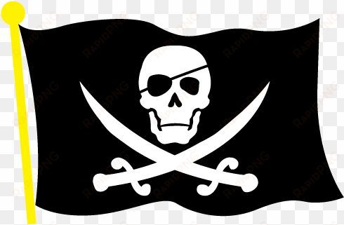 pirate flag png - skull and crossbones flag clipart