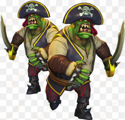 Pirate Heavy Orc Image - Orc Pirate transparent png image